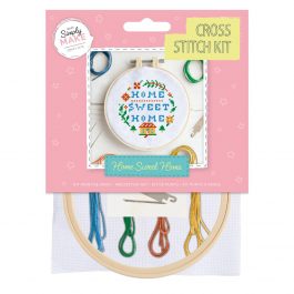 Docrafts Simply Make Cross Stitch Kit – Home Sweet Home