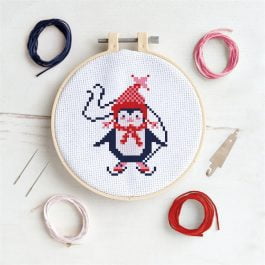 Docrafts Simply Make Cross Stitch Kit – Penguin
