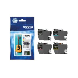 Brother LC421XL Value Pack 4 Cartridges Black/Cyan/Magenta/Yellow