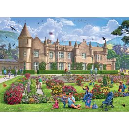 Ravensburger Happy Days No 4 Royal Residences 4 x 500 Piece Puzzles