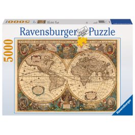 Ravensburger Antique World Map 5000 Piece Puzzle