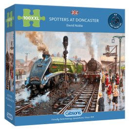 Gibsons Jigsaw Spotters at Doncaster 100XXL Piece Puzzle