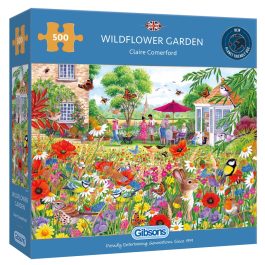 Gibsons Jigsaw Wildflower Garden 500 Piece Puzzle
