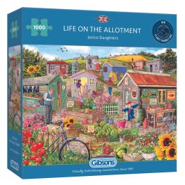 Gibsons Jigsaw Life On The Allotment 1000 Piece Puzzle
