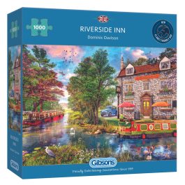 Gibsons Jigsaw Riverside Inn 1000 Piece Puzzle
