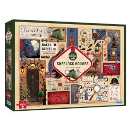 Gibsons Jigsaw Book Club Sherlock Holmes 1000 Piece Puzzle
