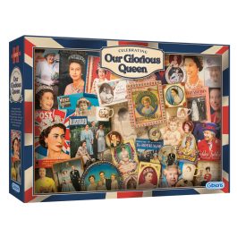 Gibsons Jigsaw Our Glorious Queen 1000 Piece Puzzle