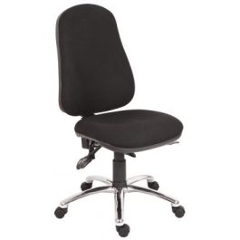 Teknik Ergo Comfort Steel Black Chair