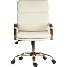 Teknik Vintage Executive White Chair