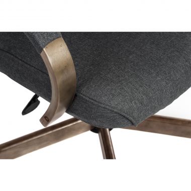 Teknik Warwick Grey & Driftwood Chair - Image 3