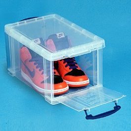 Really Useful Box 14 Litre Clear Open Front 395 x 255 x 210 mm