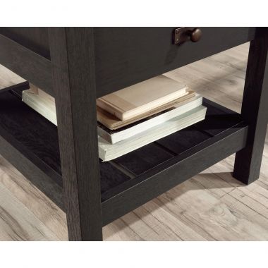 Teknik Shaker Style L-Shaped Desk Raven oak - Image 11