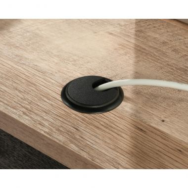 Teknik Shaker Style L-Shaped Desk Raven oak - Image 9