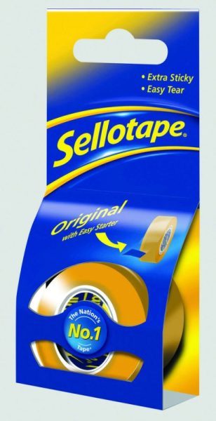 Sellotape Branded Adhesive Tape 18mm x 25m
