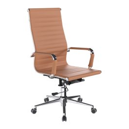 The Oslo Executive Chair Latte Brown