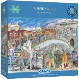 Gibsons Jigsaw Ha’penny Bridge 1000 Piece Puzzle
