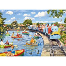 Gibsons Jigsaw The Boating Lake 1000 Piece Puzzle