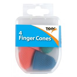 Essentials Hang Pack Finger Cones Coloured Pk 4