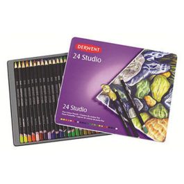 Derwent Studio Pencils Tin Of 24