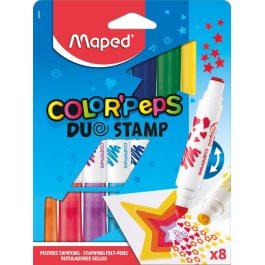 Maped Color Peps Duo Stamp Pens Pk 8