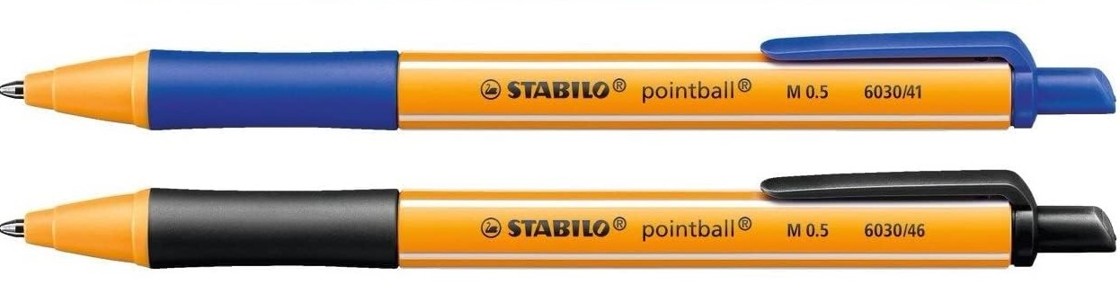 Stabilo Pointball Rectractable Ballpoint 0.5mm