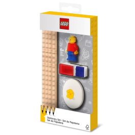 LEGO 2.0 Staionery Set with Mini Figure, 4 Pencils, 1 Topper, 1 Sharpener & 1 Eraser