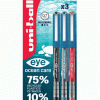 Uni-ball UB-150ROP Eye Ocean Care Micro 0.5 Blister 3pc Black/Blue/Red
