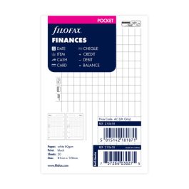 Filofax Pocket Finances Refill