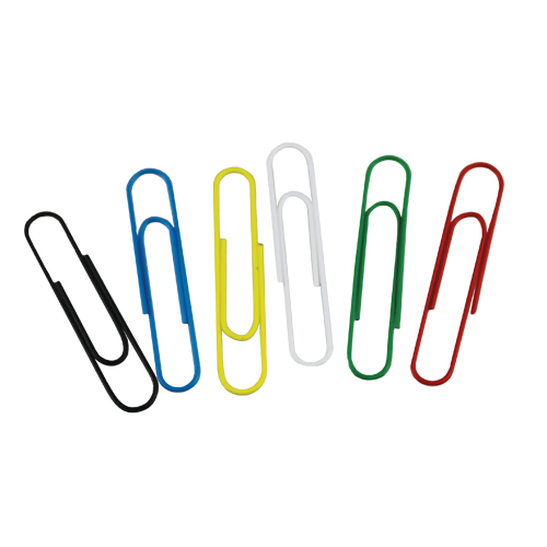 Essentials Tub Coloured Paperclips 51mm Pk 125 - Image 3