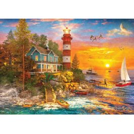 Gibsons Jigsaw Lighthouse Island 500 Piece Puzzle