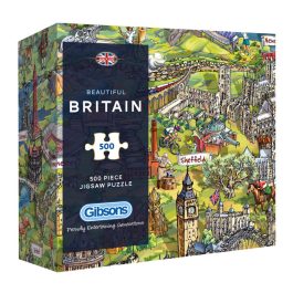 Gibsons Jigsaw Beautiful Britain 500 Piece Puzzle