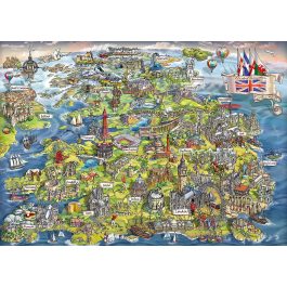 Gibsons Jigsaw Beautiful Britain 500 Piece Puzzle