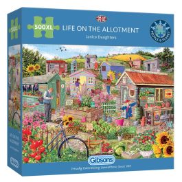 Gibsons Jigsaw Life on the Allotment 500XL Piece Puzzle