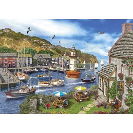 Gibsons Jigsaw Lighthouse Bay 1000 Piece Puzzle