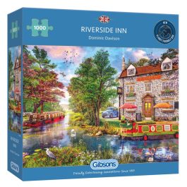 Gibsons Jigsaw Riverside Inn 1000 Piece Puzzle