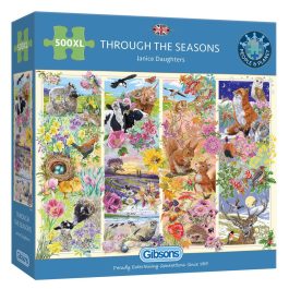 Gibsons Jigsaw Through the Seasons 1000 Piece Puzzle