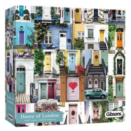 Gibsons Jigsaw The Doors of London 1000 Piece Puzzle