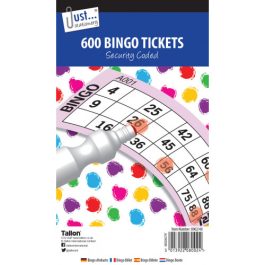 KHD Jumbo Bingo Tickets 21 x 12 cm Book 600