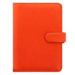 Filofax Personal Saffiano Bright Orange Organiser