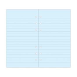 Filofax Personal Blue Ruled Notepaper Refill
