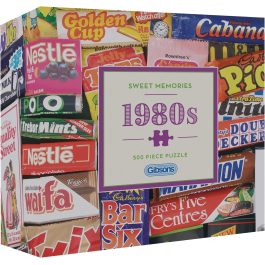 Gibsons Jigsaw Sweet Memories of the 1980’s 500 Piece Puzzle