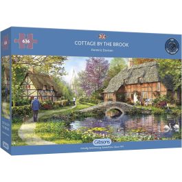 Gibsons Jigsaw Cottage by the Brook 636 Piece Puzzle
