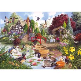Gibsons Jigsaw Flora & Fauna 4 x 500 Piece Puzzle