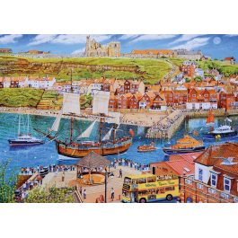 Gibsons Jigsaw Endeavour Whitby 500 Piece Puzzle