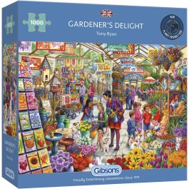 Gibsons Jigsaw Gardener’s Delight 1000 Piece Puzzle