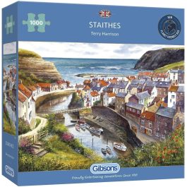 Gibsons Jigsaw Staithes 1000 Piece Puzzle