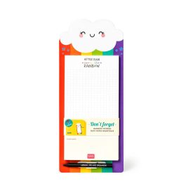 Legami Magnetic Notepad Don’t Forget Rainbow
