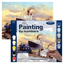Royal Brush Painting by Numbers Adult Queen Departs