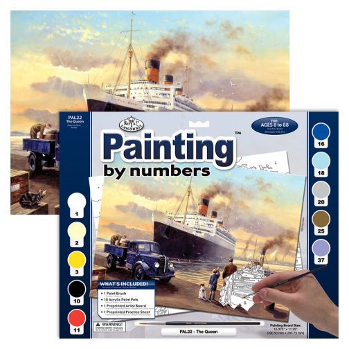 Royal & Langnickel Painting by Numbers Adult Queen Departs