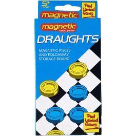 University Games Magnetic Draughts Travel Game